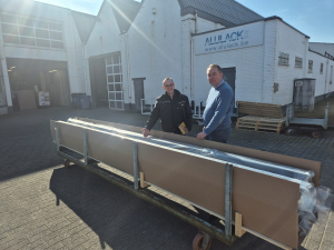 Product ready for transport to customer