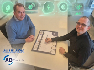 Roland van Meer and Xavier Michiels brainstorming about the future